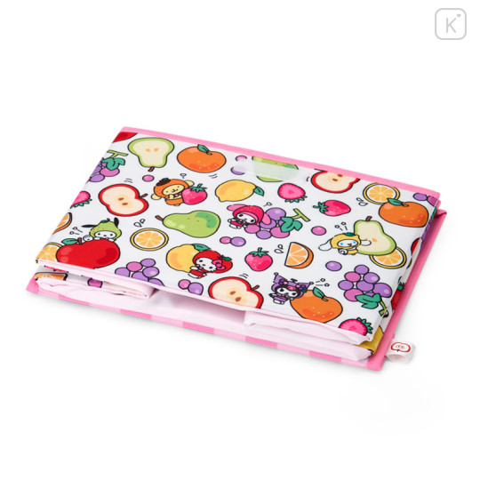 Japan Sanrio Original Folding Storage Case - Fruit - 3