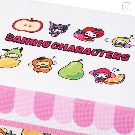 Japan Sanrio Original Folding Storage Case - Fruit - 4
