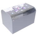 Japan Sanrio Jewelry Box with Drawer - Kuromi : Grey - 2