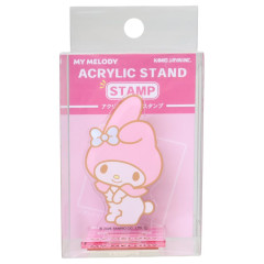 Japan Sanrio Acrylic Stand with Stamp - My Melody : Classic