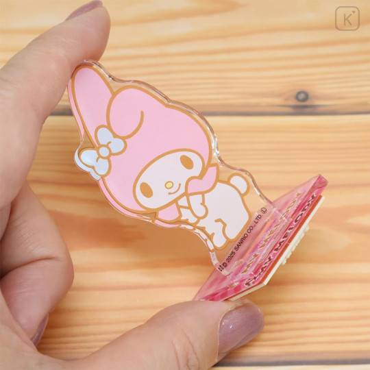 Japan Sanrio Acrylic Stand with Stamp - My Melody : Classic - 2