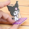 Japan Sanrio Acrylic Stand with Stamp - Kuromi : Classic - 2