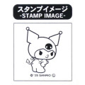 Japan Sanrio Acrylic Stand with Stamp - Kuromi : Classic - 4