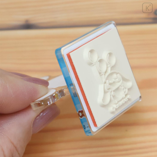 Japan Sanrio Acrylic Stand with Stamp - Cinnamoroll : Balloon - 3