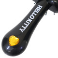 Japan Sanrio Hair Brush - Hello Kitty : Monochrome Black - 3