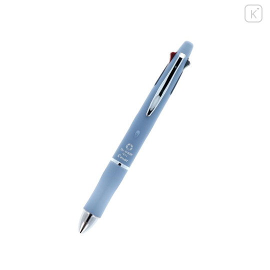 Japan Disney Dr. Grip 4+1 Multi Pen & Mechanical Pencil - Kuromi : Baku Blue - 3