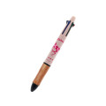Japan Disney Dr. Grip 4+1 Multi Pen & Mechanical Pencil - Kuromi : Wink Pink Wood - 2