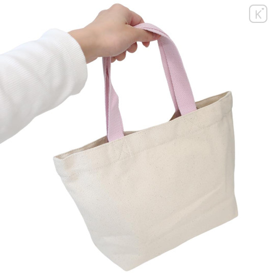 Japan Sanrio Mini Tote Bag - Kuromi & My Melody : Present - 2