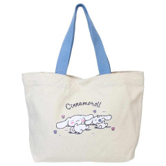 Japan Sanrio Mini Tote Bag - Cinnamoroll : Milk Relax