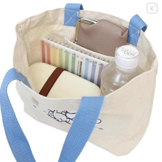 Japan Sanrio Mini Tote Bag - Cinnamoroll : Milk Relax - 3