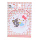Japan Sanrio Versatile Iron-On and Sticker Patch - Chococat & Hello Kitty : Hug