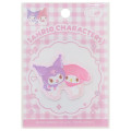 Japan Sanrio Versatile Iron-On and Sticker Patch - Kuromi & My Melody : Hug - 1