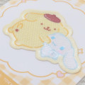 Japan Sanrio Versatile Iron-On and Sticker Patch - Cinnamoroll & Pompompurin : Hug - 2