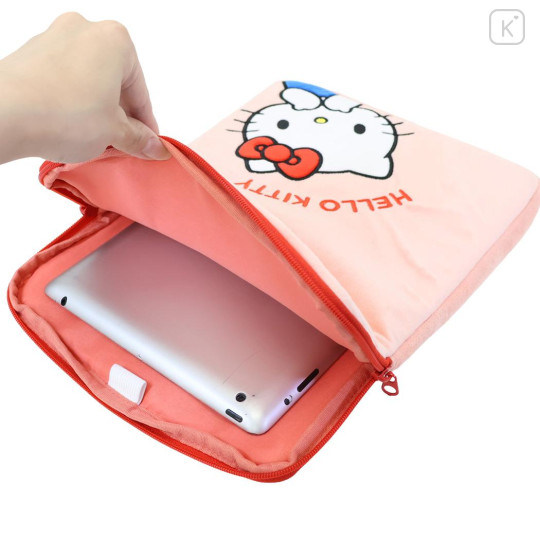 Japan Sanrio 13 inch Laptop Bag Tablet Sleeve - Hello Kitty : Looking at You - 3