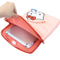 Japan Sanrio 13 inch Laptop Bag Tablet Sleeve - Hello Kitty : Looking at You - 3