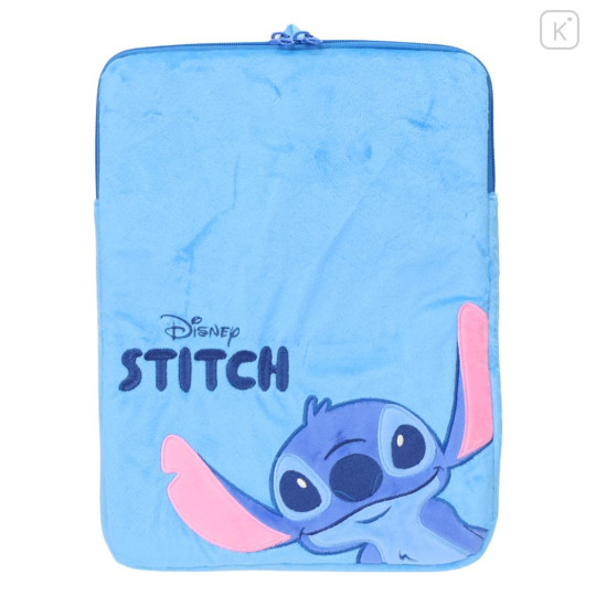 Japan Disney 13 inch Laptop Bag Tablet Sleeve - Stitch : Looking at You - 1