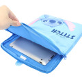 Japan Disney 13 inch Laptop Bag Tablet Sleeve - Stitch : Looking at You - 3