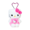 Japan Sanrio Original Mascot Holder - Hello Kitty : Tokimeki Pop Beads Heisei Retro Y2K - 1