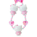 Japan Sanrio Original 3D Mascot Hand Strap - Hello Kitty : Tokimeki Pop Beads Heisei Retro Y2K - 4