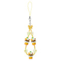 Japan Sanrio Original 3D Mascot Hand Strap - Corocorokuririn : Tokimeki Pop Beads Heisei Retro Y2K - 1