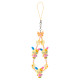 Japan Sanrio Original 3D Mascot Hand Strap - Usahana : Tokimeki Pop Beads Heisei Retro Y2K
