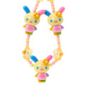 Japan Sanrio Original 3D Mascot Hand Strap - Usahana : Tokimeki Pop Beads Heisei Retro Y2K - 3