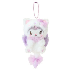 Japan Sanrio Original Mascot Holder - Kuromi : Milky Kitten