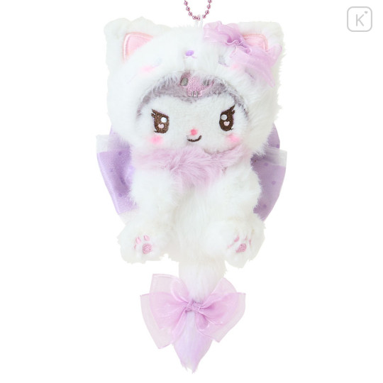 Japan Sanrio Original Mascot Holder - Kuromi : Milky Kitten - 2