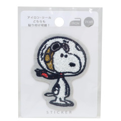 Japan Peanuts Versatile Iron-On and Sticker Patch - Snoopy : Astronaut