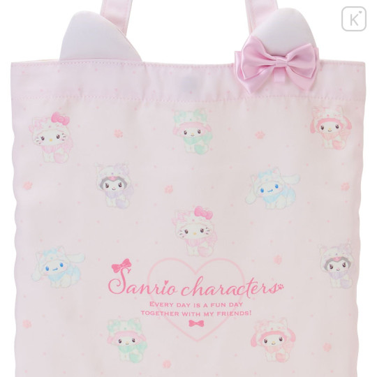Japan Sanrio Original Tote Bag - Milky Kitten Characters - 2