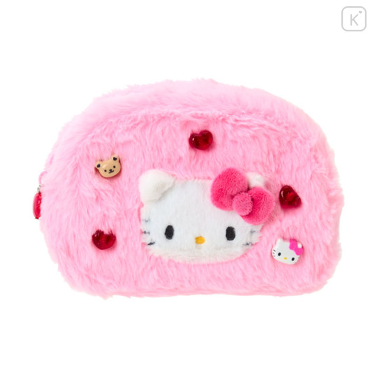 Japan Sanrio Original Cosmetic Pouch - Hello Kitty : Tokimeki Pop Beads - 1
