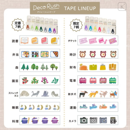 Japan Plus Deco Rush - 6mm Forest - 8