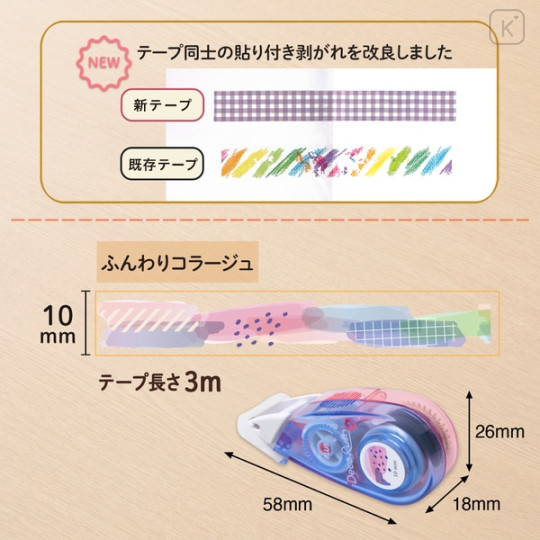 Japan Plus Deco Rush - 10mm Soft Collage - 4