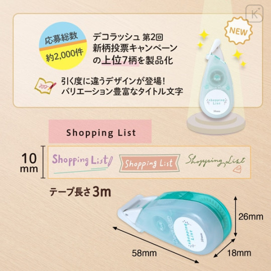 Japan Plus Deco Rush - 10mm Shopping List - 4