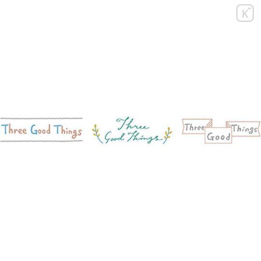 Japan Plus Deco Rush - 10mm Three Good Things - 3