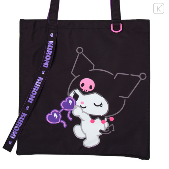 Japan Sanrio Original Tote Bag - Kuromi - 2