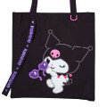 Japan Sanrio Original Tote Bag - Kuromi - 2
