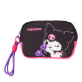 Japan Sanrio Original Water-repellent Pouch - Kuromi - 1