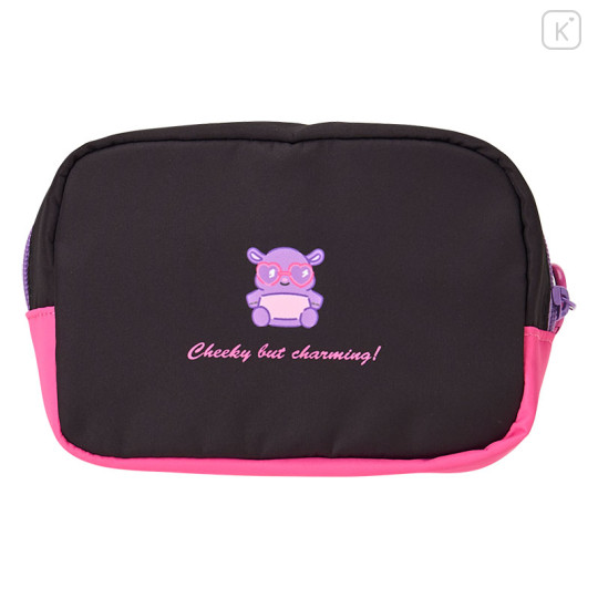 Japan Sanrio Original Water-repellent Pouch - Kuromi - 3
