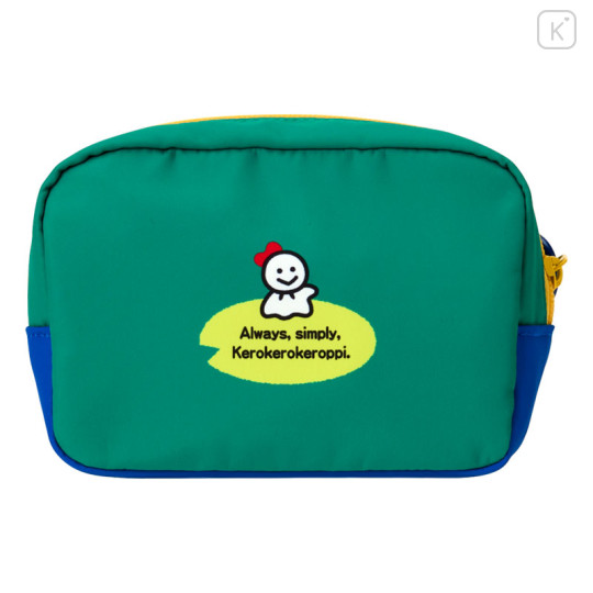 Japan Sanrio Original Water-repellent Pouch - Keroppi - 3