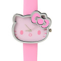 Japan Sanrio Original Face Watch - Hello Kitty : I Love Hello Kitty Pink - 2