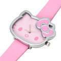 Japan Sanrio Original Face Watch - Hello Kitty : I Love Hello Kitty Pink - 3