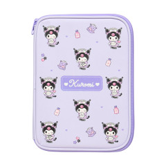Japan Sanrio Original Multi Pocket Case - Kuromi