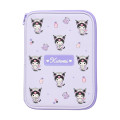 Japan Sanrio Original Multi Pocket Case - Kuromi - 1
