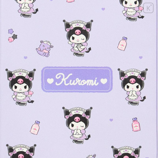 Japan Sanrio Original Multi Pocket Case - Kuromi - 5