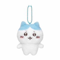 Japan Chiikawa Fluffy Mascot Holder - Hachiware : Standing