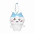Japan Chiikawa Fluffy Mascot Holder - Hachiware : Standing - 1
