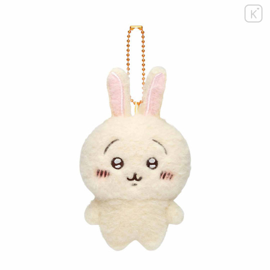 Japan Chiikawa Fluffy Mascot Holder - Usagi : Standing - 1