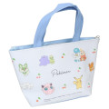 Japan Pokemon Insulated Cooler Lunch Bag - Pocket Monster : Fruit Smile Light Blue - 2