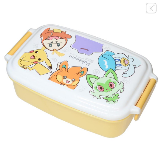 Japan Pokemon Bento Lunch Box 500ml - Pocket Monster : Smile Yellow - 1